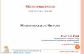 MICROPROCESSOR · 2017. 12. 27. · Prof. P. C. Patil Department of Computer Engg Sandip Institute of Engineering & Management Nashik ... * V * V * Frequency Power a Cdynamic Shrinking