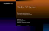 Tablet PC Report - isb.be · text into Microsoft Word. The ASCII characters that make up the text are stored in the Word file, along with property records that define the font size