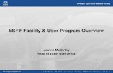 ESRF Facility & User Program Overview - Advanced Photon Source · 3-Way Meeting, APS, 2013 : User Services Workshop –ESRF Facility Overview Slide: 1010 Phase II : 2015 - 2020 ESRF