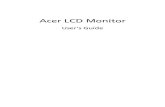 Acer LCD Monitor - static.highspeedbackbone.netstatic.highspeedbackbone.net/pdf/Acer LCD User Manual.pdf · Acer is strongly committed to environmental protection and views recycling,