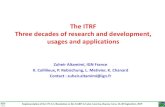 The ITRF Three decades of research and development ...The ITRF Three decades of research and development, usages and applications Zuheir Altamimi, IGN France X. Collilieux, P. Rebischung,