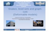 Snakes, level sets and graph- cuts (Deformable models)iict.bas.bg/acomin/news/24-6-07-2013-P_Radeva/AComIn III Snakes.p… · Snakes, level sets and graph-cuts (Deformable models)