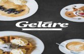 The Geláre Story¡re_2017.pdf · of ice cream and dessert alternatives, including low-fat frozen yoghurt, as well as dairy-free, gluten-free and non-GMO ice cream alternatives. The