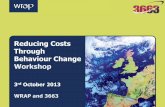 Reducing Costs Through Behaviour Change Workshop Behaviour Change.pdf · 2019. 5. 9. · CONTEMPLATION: PRECONTEMPLATION: Practice required for the new behaviour to be consistently