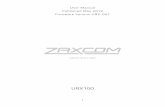 User Manual Published May 2019 Firmware Version URX-057...1 . User Manual . Published May 2019 . Firmware Version URX-057 . URX100