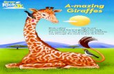 A-mazing Giraffes - Ranger Rick · A-mazing Giraffes Birds called oxpeckers like to eat insects that live in a giraffe’s fur. Help the oxpecker on the giraffe’s neck find its