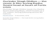 Gurinder Singh Dhillon — the music & film-loving Radha ... · Gurinder Singh Dhillon, is at the centre of one of Indiaʼs most high-profile business fiascos this year. Baba Gurinder