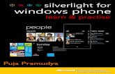 FOREWORD€¦ · Silverlight on Windows Phone Specific Features on Windows Phone Developing a Simple Windows Phone Application TARGET READER This e-book is written for those who want