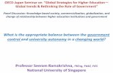 What is the appropriate balance between the government control … · 2019. 11. 15. · Professor Seeram Ramakrishna, FREng, FNAE, FIES National University of Singapore What is the