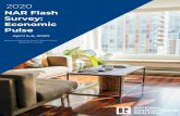 NAR Flash Survey: Economic Pulse · 2020. 4. 9. · NAR Flash Survey: Economic Pulse April 5-6, 2020. Residential Closing Delays Thirty-four percent of residential members have reported