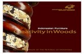 Indonesian Furniture Creativity in Woodsitpc-jeddah.sa/wp-content/uploads/2016/08/Indonesian-Furniture.pdf · Indonesian Wooden Furniture 7 Teak Wood Teak wood (Indonesian word: Jati)