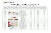 SPECIAL PALLET DEALS - Neville UK PLC Deals Jan 2020.pdf · VICRILA GLASSWARE Vicrila is the biggest and oldest manufacturer of table glass in Spain. As a company, Vicrila’s values