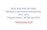 South-East Area Committee Members Local Improvement ...committeedocs.northumberland.gov.uk/MeetingDocs/... · July 2013. HO135583 M.I.Douglas Lynemouth Traffic calming (No waiting