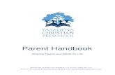 Parent Handbook...1485 North Los Robles Ave. Pasadena, CA 91104 (626) 791-1277 Website:  Blog:
