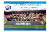 GNK DINAMO ZAGREB Youth AcademyBin/345058/AEFCA... · 2020. 9. 2. · Havingfunplayingfootball 3. Introduction to thetechnique throughgame 2. Multilateral exercises withball 20% 50%