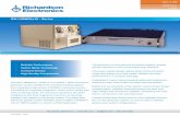 GA1.2SM20x10 - Series · The GA1.2SM20x10 series is a complete 1.2kW microwave generator system designed for industrial heating applica-tions requiring a high-power, 2450MHz microwave
