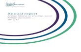 Annual report - General Pharmaceutical Council · General Pharmaceutical Council Annual report: annual fitness to practise report and annual accounts 2016/17 7 The register The register