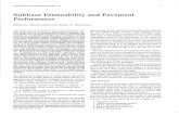 Subbase Permeability and Pavement Performanceonlinepubs.trb.org/Onlinepubs/trr/1988/1159/1159-002.pdf · KEITH L. HIGHLANDS AND GARY L. HOFFMAN This project demonstrated that open-graded,
