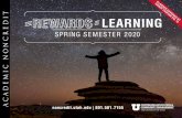 SPRING SEME STER 2 020 - University of Utah · 2019. 12. 9. · 101-090 Online class, call 801-585-5959 for more information $445.00 101-091 Online class, call 801-585-5959 for more