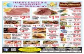 Happy EastEr & passovEr From McKinnon’simages.mckinnonsmarkets.com/McKinnons_3.22.13F.pdf · Happy EastEr & passovEr From McKinnon’s lb. $499 lb. $989 lb. $399 2 Liters cO A cOLA