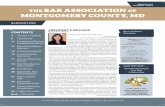 FEBRUARY 2017 VOLUME 64 – ISSUE 8 THE BAR ASSOCIATION OF MONTGOMERY COUNTY, MD · 2018. 4. 2. · BAR ASSOCIATION OF MONTGOMERY COUNTY, MD NEWSLETTER (USPS 430-930) ISSN-1079-0780