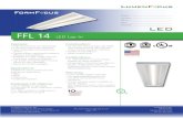 FFL 14 LED Lay-In · • Commissioning through Douglas Lighting Controls, Inc. app from Apple app store • Note: Additional equipment required for IoT capabilities CheckLight® Energy