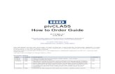 pivCLASS How to Order Guide - HID Global10/30/2015 RSD New supplemental info page, added biometric bundle, removed R15 and RP15 readers (no longer sold), removed discontinued color