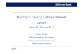 Northern Ireland Labour Market Market...2013/12/23  · The Ulster Bank PMI suggests that NI will record further employment growth, across all sectors, in Q4 2013. NI’s claimant