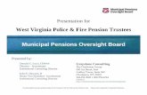 West Virginia Police & Fire Pension Trustees Municipal Pensions …mpob.wv.gov/SiteCollectionDocuments/Trustees/Investments... · 2012. 5. 31. · Indices are unmanaged and investors