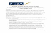 National Insurance Brokers Association - Submission to FOFA ... · there is no evidence of any problem in the risk insurance market akin to that identified for financial planners.