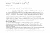 Institute for Policy Integrity · Industry Practices,” 74 Fed. Reg. 62,638 (Nov. 30, 2009), GN Docket No. 09–191, WC Docket No. 07–52, FCC 09–93 The Institute for Policy Integrity