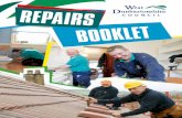 AIRS BOOKLET - West Dunbartonshire3 ACT US There are various ways to contact the Building Services Repairs Team Call us on Freephone 0800 073 8708 or the Contact Centre 01389 738282