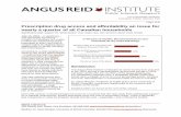 Canadian Opinion Research | Angus Reid Institute - Prescription …angusreid.org/wp-content/uploads/2015/07/2015.07.09... · 2015. 7. 9. · Quebec and Manitoba to 24 per cent in