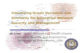 Visualizing Graph Dynamics and Similarity for Enterprise Network … · 2020. 8. 24. · Visualizing Graph Dynamics and Similarity VizSec’10, Ottawa, Canada, September 14 th, 2010