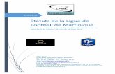 Statuts de la Ligue de Football de Martinique · sont fixées par le règlement de la Direction Nationale du Contrôle de Gestion ; -toutes les commissions obligatoires ou utiles