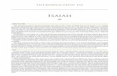 ESV Study Bible: Isaiah Excerpt - WordPress.com · this, the Bible’s sole interest is in Isaiah’s message, which is summed up in the meaning of his name: “Yahweh is salvation.”