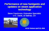 Steve Fennimore, Extension Specialist U.C. Davis, at Salinas, CAceventura.ucanr.edu/files/239431.pdf · 2016. 4. 26. · Treatments 2014-15 – Drip applied Control K-Pam 31 & 62