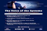 The Voice of the Systems - incoseil.org€¦ · During recent years, a big group of people, led by Ivar Jacobson, are working on a holistic definition of Software Engineering, which