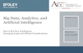 Big Data, Analytics, and December 11, 2019 Artificial Intelligence...Big Data, Analytics, and Artificial Intelligence Ryan Gum Aaron Tantleff December 11, 2019 Rise of the New Intelligence