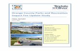 Orange County Parks and Recreation Impact Fee Update Study library/planning... · 2017. 11. 1. · Orange County Parks and Recreation Impact Fee Update Study FINAL REPORT June 7,