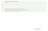 Novell Identity Vision: Defining an Identity Fabric Technical ... ... Technical White Paper SECURITY
