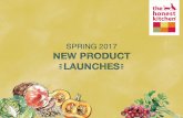 SPRING 2017 NEW PRODUCT LAUNCHES - The Honest ......SPRING 2017 NEW PRODUCT LAUNCHES Can Alternative Safe & 100% human grade Free of BPA and preservatives Made with healthy whole foods