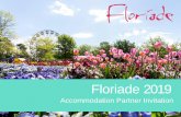 Floriade 2019 - tourism.act.gov.au · Marketing Strategy Canberra’s tourism and event marketing body, VisitCanberra, will deliver a $250k multi-tiered advertising and marketing