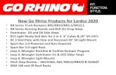 New Go Rhino Products for Lordco 202038d2e00fe7.nxcli.net/sites/default/files/2020-04/... · FIT. FUNCTION. STYLE. New Go Rhino Products for Lordco 2020 • BR Series Truck Bumpers