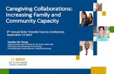 Caregiving Collaborations: Increasing Family and Community …depts.washington.edu/uwconf/eff/resources2017/YOUNG... · 2017. 9. 13. · Help Families Can Use •Health care professionals—