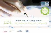 Double Master‘s Programmes - WiSo-Fakultät · 2020. 2. 17. · The courses offered at University of Cologne and the Louvain School of Management are an ideal fit: ... Ahmedabad