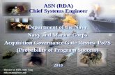 DA ASN (RDA) HIEF YSTEMS Chief Systems Engineer … Sponsored Documents...• Assessment of resource adequacy • Assessment of life sustainment execution effectiveness and affordability.