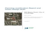 Planning Justification Report and Urban Design Brief€¦ · Planning Justification Report / Urban Design Brief | 600 Myers Road 6 GSP Group | June 2017 intensification, redevelopment