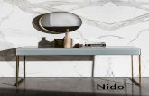 Nido - SOVET · Nido. 3 Models & Dimensions Tavolo con base in legno, varie finiture, o in metallo cromato lucido, laccato o brunito. Top temperato o stratificato in varie misure,
