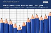 Shareholder Activism Insight - Schulte Roth & Zabel Shareholder Activism Insight 6 â€“ Shareholder Activism